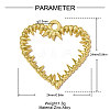 Zinc Alloy Pendants AL-OY001-30G-2