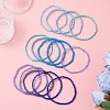 14Pcs Glass Seed Beads Stretch Bracelets for Women BJEW-MZ00266-2