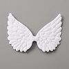 Cloth Embossed Wing Ornament Accessories LS-FIND-WH0037-27B-1