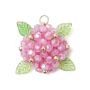 Glass Pendants PALLOY-MZ00711-05-1