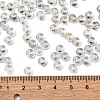 Baking Paint Transparent Colours Glass Round Beads SEED-L011-13A-12-4