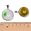 Natural Mixed Gemstone Pendants G-Z097-02P-A-3