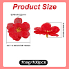 100Pcs Cloth Artificial Flower Head AJEW-GF0013-17A-2