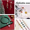 Christmas Theme Glass Beads Sets ACRP-NB0001-02-6