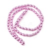 Electroplated Synthetic Non-magnetic Hematite Beads Strands G-C248-I01-5x3mm-2