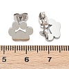 Tarnish Resistant 304 Stainless Steel Stud Earrings X-EJEW-E254-01P-2