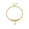 Heart Alloy Enamel Charm Anklets FS-WGF8AF5-01-3