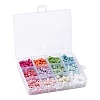 600Pcs 12 Colors Opaque Acrylic Beads MACR-CJ0001-66-7