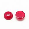 Natural White Jade Cabochons G-R416-16mm-10-2