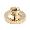 Tree Rings Brass Stamp Head AJEW-M036-02G-3