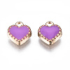 Alloy Enamel Charms X-ENAM-Q033-51H-3