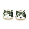 Printed Alloy Pendants PALLOY-WH0108-12B-1