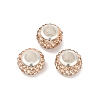 Alloy Rhinestone Clay Pave Beads ALRI-D300-03S-03-1
