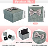 Square Cardboard Paper Ring Gift Storage Boxes CON-TAC0001-17C-4