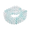 Transparent Glass Beads Strands GLAA-T023-4mm-A01-2