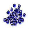 Faceted Cube Glass Cabochons X-GGLA-L007A-06-2