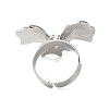 Bowknot Alloy Open Cuff Rings LS-RJEW-U006-05P-4