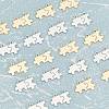 20Pcs 2 Color 201 Stainless Steel Links/Connectors STAS-DC0005-53-4