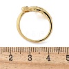 Brass Micro Pave Cubic Zirconia Finger Rings RJEW-C120-30C-G-5