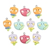 Opaque Resin Pendants RE-CBA5D24-01-1