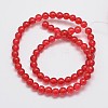 Natural & Dyed Malaysia Jade Bead Strands G-A146-6mm-A02-3