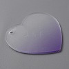 Gradient Transparent Acrylic Disc Big Pendants LS-FIND-WH0032-54E-2
