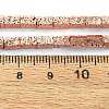 Electroplated Natural Lava Rock Beads Strands G-I360-K02-03-4
