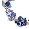 Electroplated Raw Rough Natural Amethyst Beads Strands G-Z131-J02-09-4