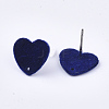 Flocky Iron Stud Earring Findings IFIN-S704-39A-2