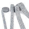 Glitter Resin Hotfix Rhinestone(Hot Melt Adhesive On The Back) OCOR-TA0001-13-12