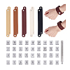 DIY Number Letter Pattern Cord Bracelet Making Kits DIY-PH0009-04-6