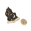 Gothic Fantasy Book Zinc Alloy Black Enamel Pin Brooches JEWB-D070-02G-01-3