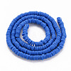 Handmade Polymer Clay Bead Strands CLAY-T002-4mm-67-2