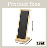 Bamboo Slant Back Necklace Organizer Display Stands NDIS-WH20007-01A-02-2