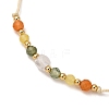 Natural stone constellation bracelet with 12 zodiac signs LS-NR2952-7-2