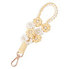 Hand-woven Flower Pendant Decorations KEYC-TAC0009-02KCG-02-2