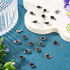 20Pcs Faceted Glass Charms RGLA-TADJ0001-01E-4