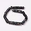 Natural Black Agate Beads Strands G-D169-03A-1