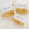 CCB Plastic Stud Earrings Sets for Women WG4BA1F-01-4