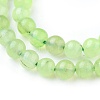 Natural Prehnite Beads Strands G-I250-01B-3