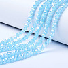 Electroplate Glass Beads Strands LS-EGLA-A034-J6mm-B05-1