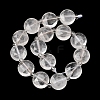 Natural Quartz Crystal Beads Strands G-D105-A06-3