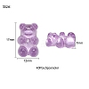 40Pcs 8 Colors Resin Cabochons CRES-YW0001-02-3
