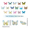 96 Pcs 3D Resin Cabochons MRMJ-SC0001-02-2