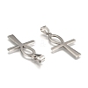 Tarnish Resistant 202 Stainless Steel Pendants STAS-A147-15-2