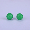 Round Silicone Focal Beads SI-JX0046A-122-2