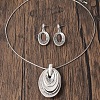 Zinc Alloy Jewelry Sets FS-WG7330E-01-1
