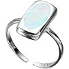Brass & Shell Cuff Open Rings for Women FS-WGA6CCE-01-5