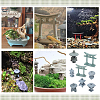 8Pcs 8 Styles PVC Lighthouse Display Decorations DJEW-FG0001-40-5