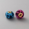 Flocking Rondelle Beads FIND-TAC0816-002-2
